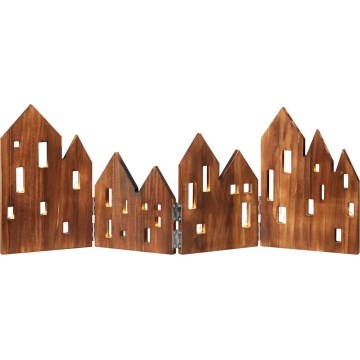 Markslöjd 706212 - LED karácsonyi dekoráció VIEW LED/0,9W/230V fenyő/barna