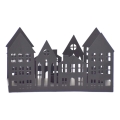 Markslöjd 706364 - LED karácsonyi gyertyatartó YORK 3xLED/0,1W/1xCR2032 fekete