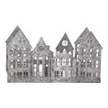 Markslöjd 706365 - LED karácsonyi gyertyatartó YORK 3xLED/0,1W/1xCR2032 szürke