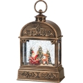 Markslöjd 706408 - LED karácsonyi dekoráció JINGLE LED/0,5W/3xAA bronz/patina