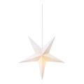 Markslöjd 706423 - Karácsonyi dísz ORION 1xE14/6W/230V, átm. 42 cm, fehér