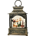 Markslöjd 706446 - LED karácsonyi dekoráció VIXEN LED/0,5W/3xAA bronz/patina
