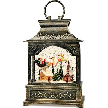 Markslöjd 706446 - LED karácsonyi dekoráció VIXEN LED/0,5W/3xAA bronz/patina