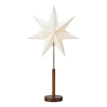 Markslöjd 706493 - LED Újratölthető karácsonyi dekoráció NOELLA LED/0,5W/3,7V 2000 mAh barna/fehér