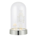 Markslöjd 706526 - LED karácsonyi dísz ISLA LED/0,12W/3xAA fényes króm/diótörő