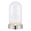 Markslöjd 706528 - LED karácsonyi dekoráció ISLA LED/0,06W/3xAA fényes króm/rénszarvas
