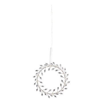 Markslöjd 706557 - LED Karácsonyi dísz ARIA LED/3,12W/2xAA ezüst