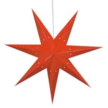 Markslöjd 8101,130 - Karácsonyi dekoráció SATURNUS 1xE14/25W/230V á. 75 cm piros