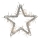 Markslöjd 8840,550 - Karácsonyi dekor NINA csillag 25 cm