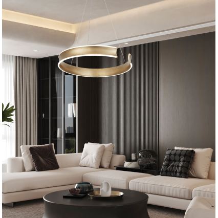 MARLEN LED csillár kábelen LED/36W/230V arany
