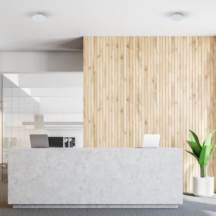 MARLON LED fürdőszobai mennyezeti lámpatest, 12 W, 230 V, Ø 18 cm, IP54, fehér