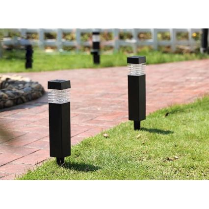 MARTIN napelemes LED lámpa 1,2 V 150 mAh IP44 fekete