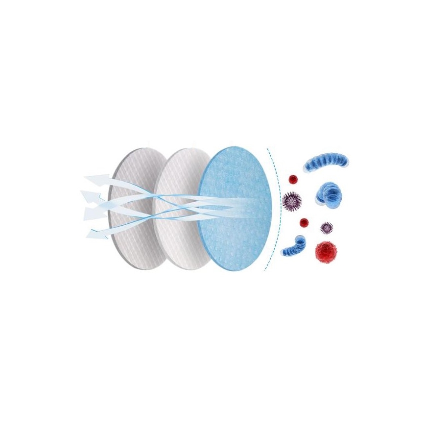 Maszk FFP2 NR CE 0598 sötét rózsaszín 20db