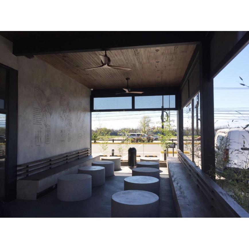 Matthews VEN-IR3-60 - Mennyezeti ventilátor IRENE 60 matt nikkel/dió