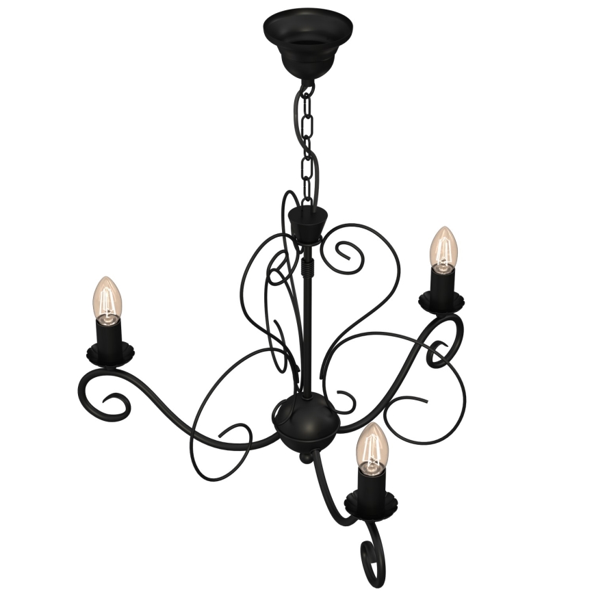 Láncos csillár MAURO 3xE14/60W/230V