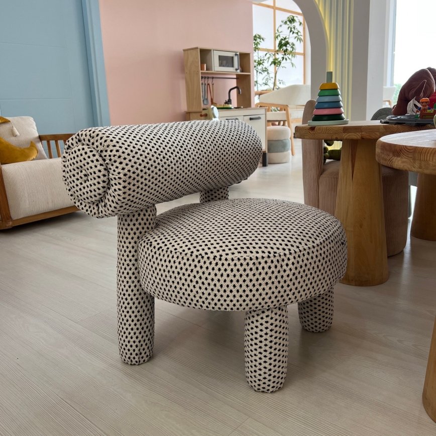 MAVI gyerekfotel bézs/fekete