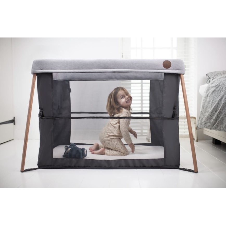 Maxi-Cosi - Baba utazó kiságy IRIS fekete/szürke