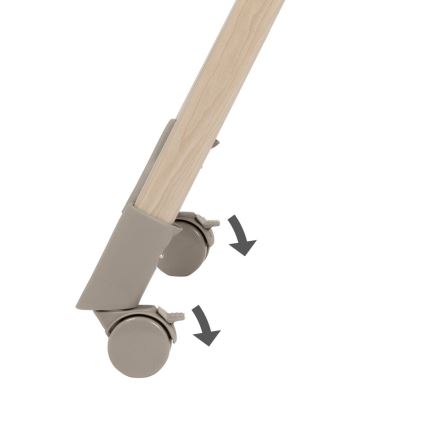 Maxi-Cosi - Gyermek étkezőszék MINLA PLUS bézs/rózsaszín