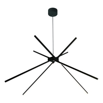 MAXLIGHT P0412 - LED Csillár zsinóron PÓK LED/33W/230V fekete