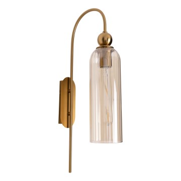 MAXLIGHT W0332 - Fali lámpa CAMPANILA 1xE27/40W/230V réz/bézs