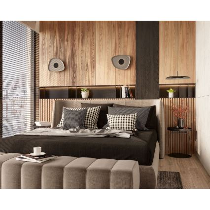 MAXLIGHT W0558 - LED Fali lámpa DEUX LED/5W/230V fekete