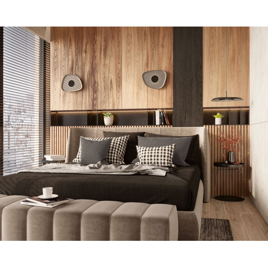 MAXLIGHT W0559 - LED Fali lámpa DEUX LED/5W/230V bézs/szürke