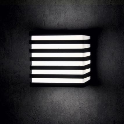 LED Kültéri fali lámpa MAXWELL LED/10W/230V IP54 antracit