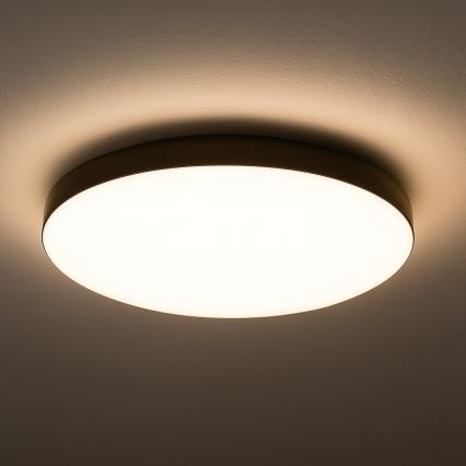 MAYA LED mennyezeti lámpatest, 36 W, 230 V, Ø 50 cm, fekete