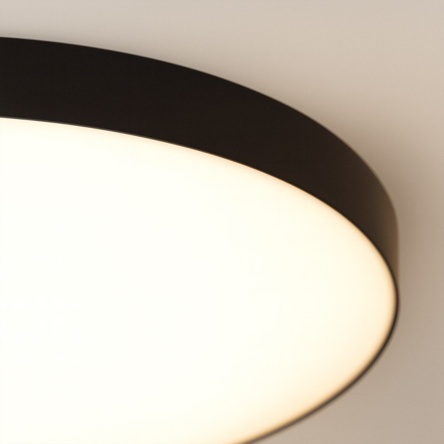 MAYA LED mennyezeti lámpatest, 36 W, 230 V, Ø 50 cm, fekete