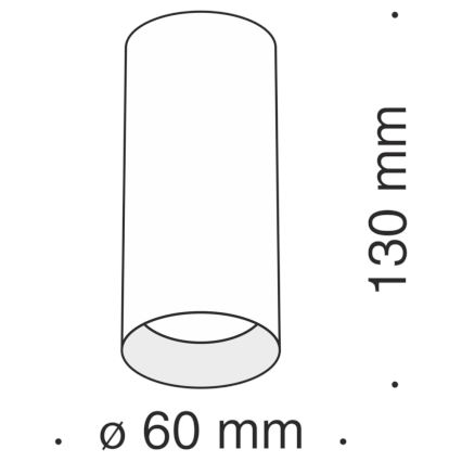 Maytoni C010CL-01MG - Spotlámpa FOCUS 1xGU10/50W/230V arany