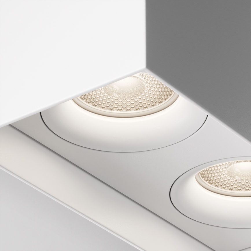 Maytoni C015CL-02W - Spotlámpa SLIM 2xGU10/50W/230V fehér