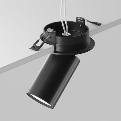 Maytoni C048CL-U-1B - Beépíthető spotlámpa FOCUS 1xGU10/10W/230V fekete