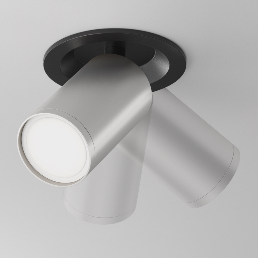 Maytoni C048CL-U-1BS - Beépíthető spotlámpa FOCUS 1xGU10/10W/230V matt króm