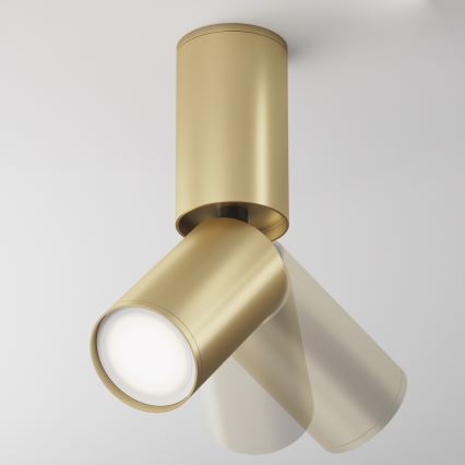 Maytoni C051CL-01G - Spotlámpa FOCUS 1xGU10/10W/230V arany