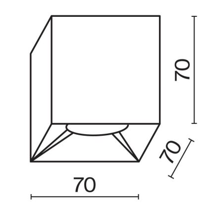 Maytoni C065CL-L12B3K - LED Spotlámpa ALFA LED/12W/230V CRI 90 fekete