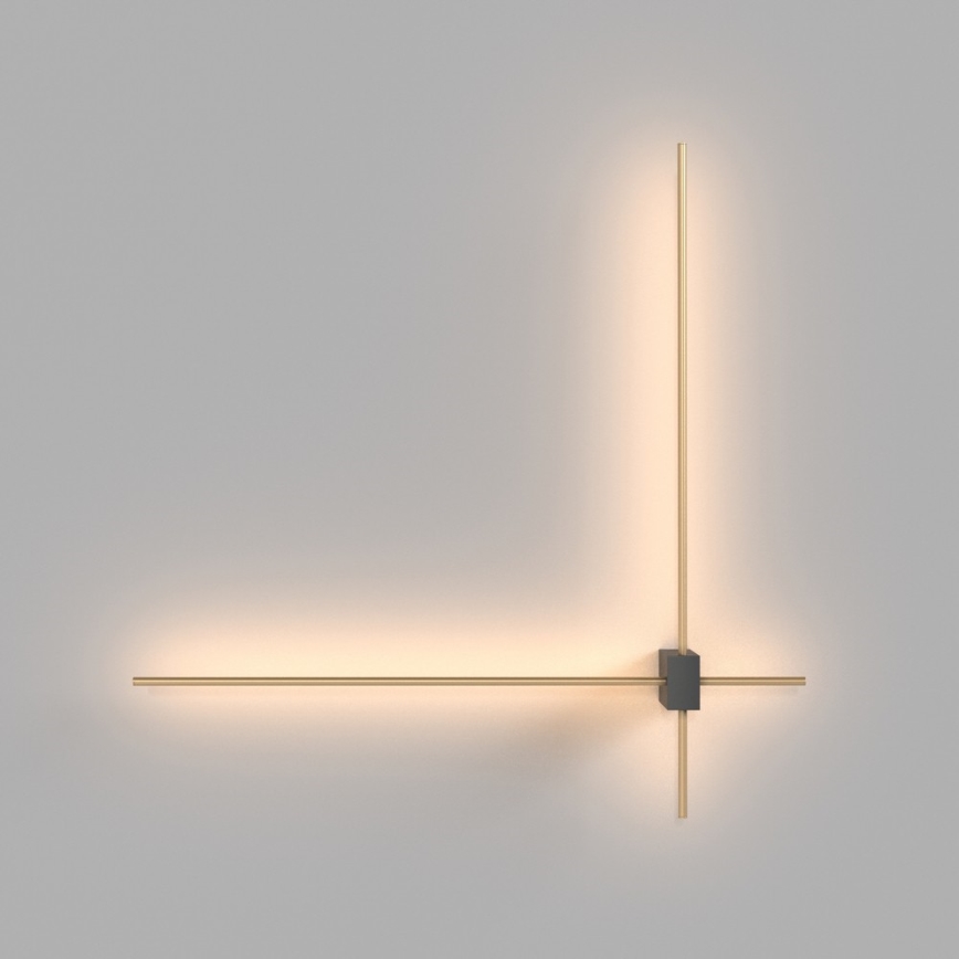 Maytoni C070WL-L12GB3K - LED Fali lámpa PARS LED/12W/230V CRI 90 fekete