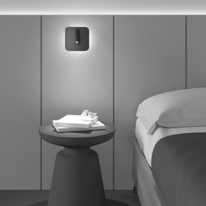 Maytoni C175-WL-01-6W-MG - LED Fali spotlámpa IOS LED/9W/230V arany