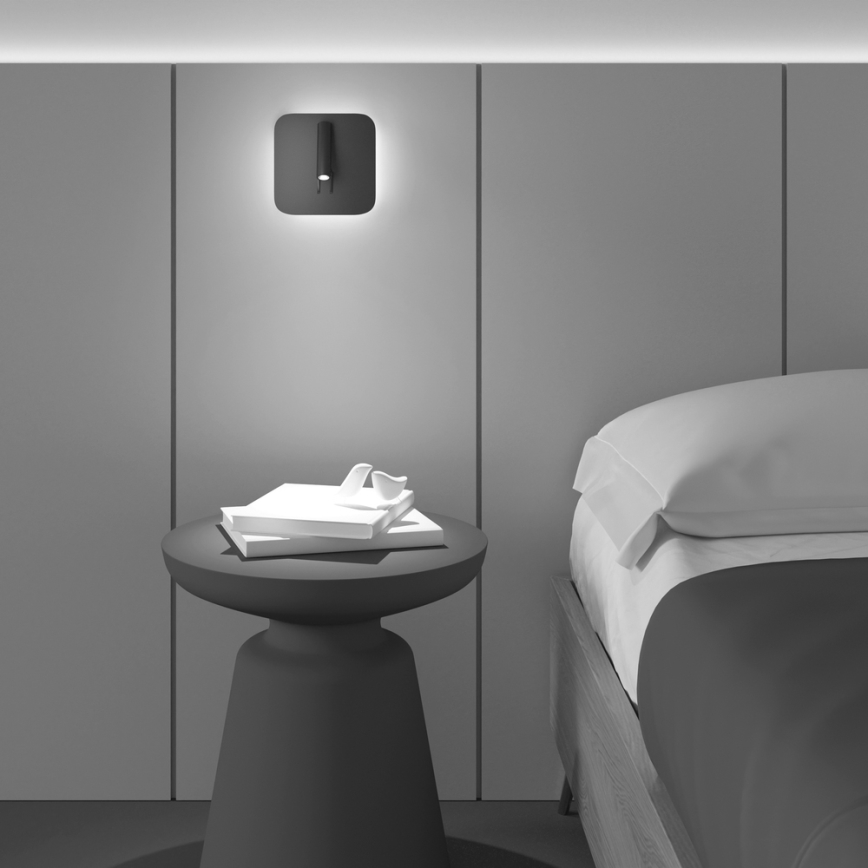 Maytoni C175-WL-01-6W-MG - LED Fali spotlámpa IOS LED/9W/230V arany