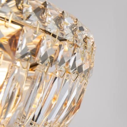 Maytoni DIA100-CL-12-G - Mennyezeti lámpa BASFOR 12xE14/60W/230V arany