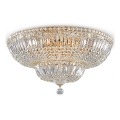 Maytoni DIA100-CL-16-G - Mennyezeti lámpa BASFOR 16xE14/60W/230V arany