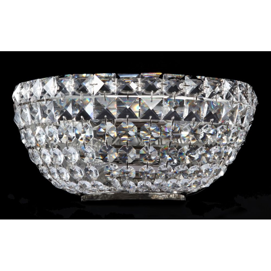 Maytoni DIA100-WL-02-N - Fali lámpa BASFOR 2xE14/60W/230V matt króm