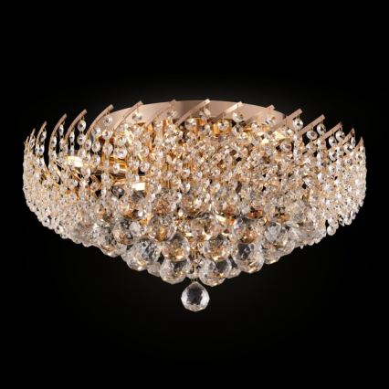 Maytoni DIA120-09-G - Mennyezeti lámpa KAROLINA 9xE14/40W/230V
