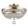 Maytoni DIA700-CL-03-G - Mennyezeti lámpa OTTILIA 3xE14/60W/230V