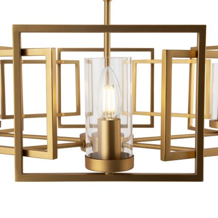 Maytoni H009PL-06G - Csillár láncon BOWI 6xE14/40W/230V