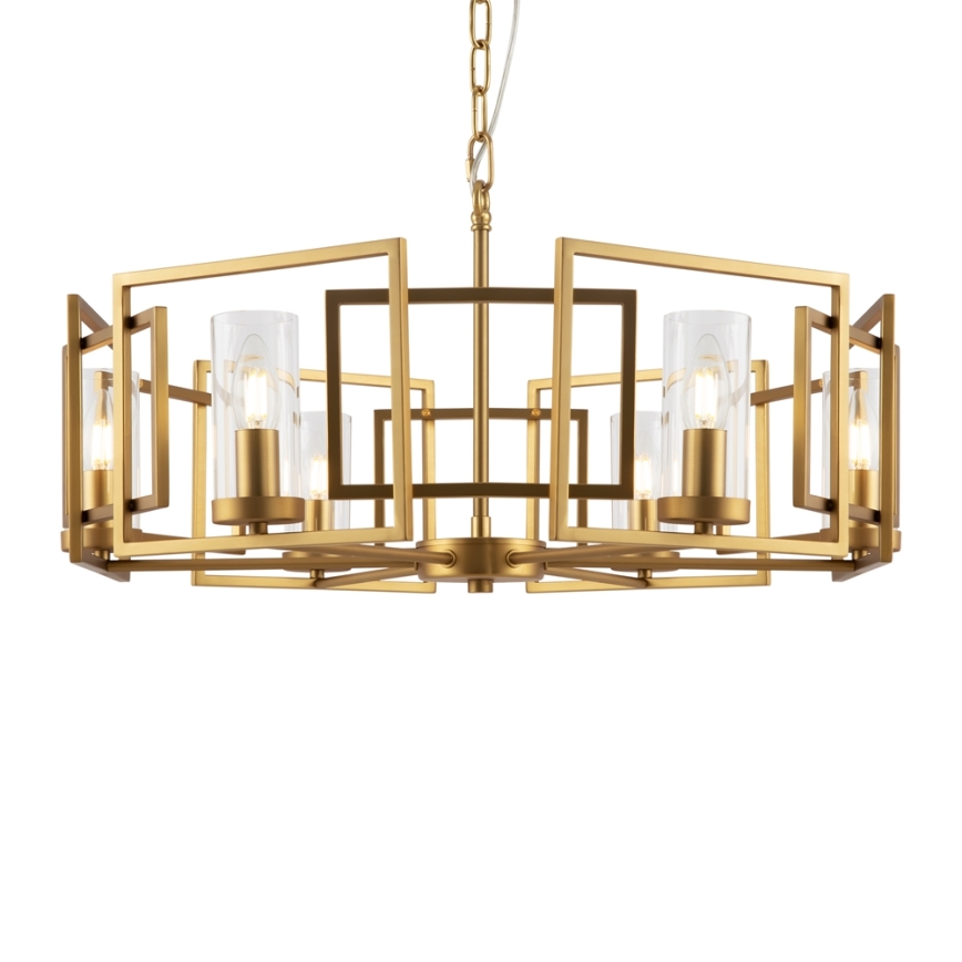 Maytoni H009PL-06G - Csillár láncon BOWI 6xE14/40W/230V