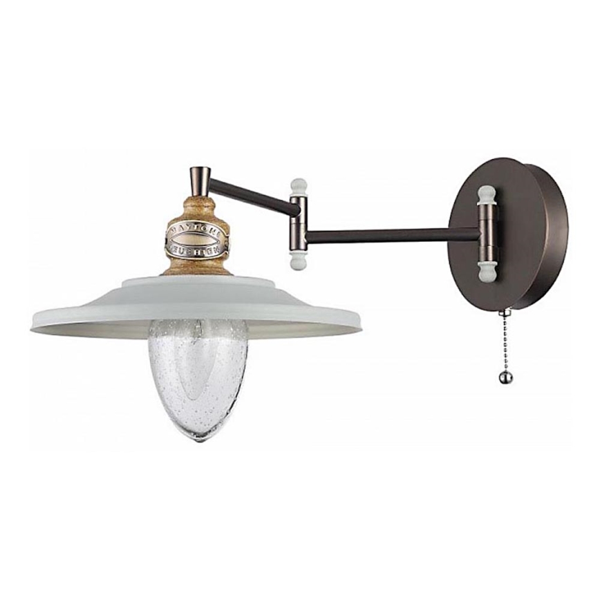 Maytoni H349-WL-01-W - SENNA fali lámpa 1xE14/60W/230V