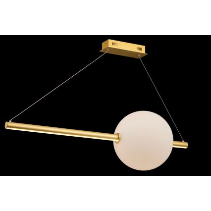 Maytoni MOD063PL-L30G3K - LED Csillár zsinóron FRECCIA LED/30W/230V