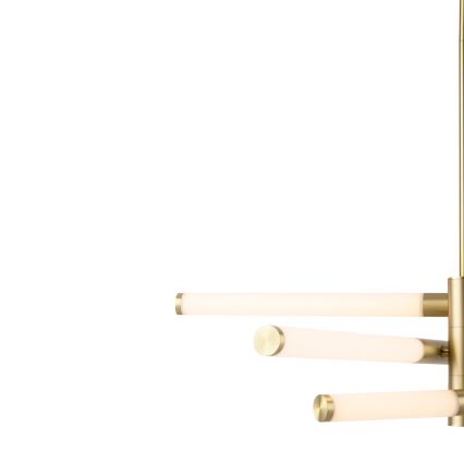 Maytoni MOD106PL-L28G3K - AXIS LED rúdra szerelt csillár, LED/28W/230V, arany