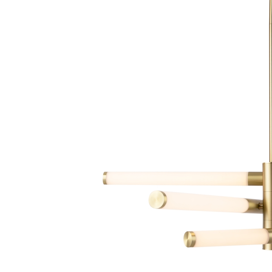 Maytoni MOD106PL-L28G3K - AXIS LED rúdra szerelt csillár, LED/28W/230V, arany