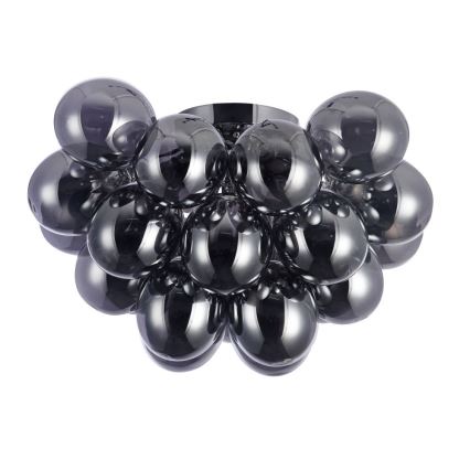 Maytoni MOD112CL-08N - Mennyezeti lámpa BALBO 8xG9/28W/230V szürke